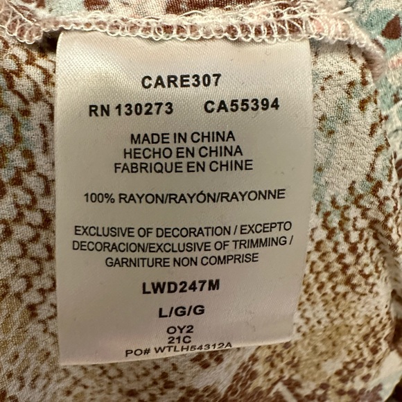 NWOT Wrangler Maxi Dress - Picture 4 of 5